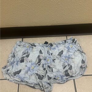 Floral Print Women's Pajama Shorts